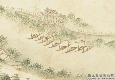 图片[3]-Album of landscape paintings by Hu Gui, Qing dynasty-China Archive